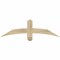 Ekena Millwork Bellingham Rough Sawn Timber Gable Bracket, Douglas Fir, 48"W x 14"H x 4"D x 4"F, 7/12 Pitch GBW048X14X0404BEL00RDF - alternate 1